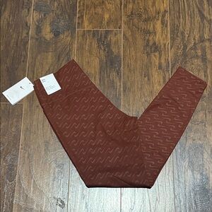 Nike Brown Dri-FIT Leggings 7/8 NWT